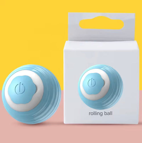 😍 CatRocket Ball (Automaticky pohybující se valivý míček pro domácí kočky)